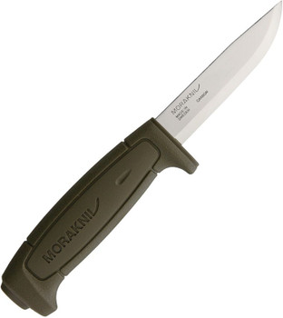 Morakniv Basic 511 Carbon Steel Fixed Blade Knife Green