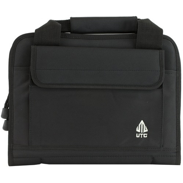 UTG Competition Shooter's Double Pistol Case, Black