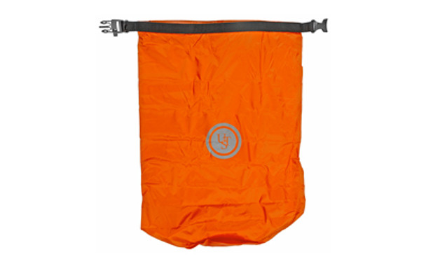 UST - Ultimate Survival Technologies, Safe & Dry Bags, Orange, 27"x19.7" Flat, Holds 15 Liters, Peggable Box Packaging, Keeps Contents Safe from the Elements, D-Ring for Hanging Extra Gear or Securing the Bag, Buckle Features Integrated Whistle, High Visibility Reflective Logo