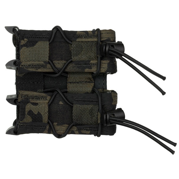 High Speed Gear Pistol TACO Double Magazine Pouch Molle Multicam Black