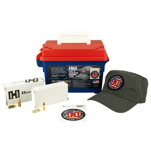 Hornady 9mm Ammo 115 Grain Full Metal Jacket 250th Anniversary Combo Pack - 90254