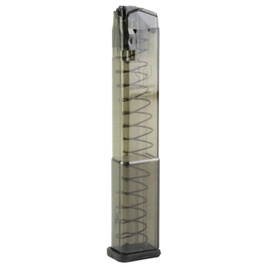 ETS 9mm 32rd for Glock 17/19/26 Carbon Smoke Magazine SMK-GLK-18G2
