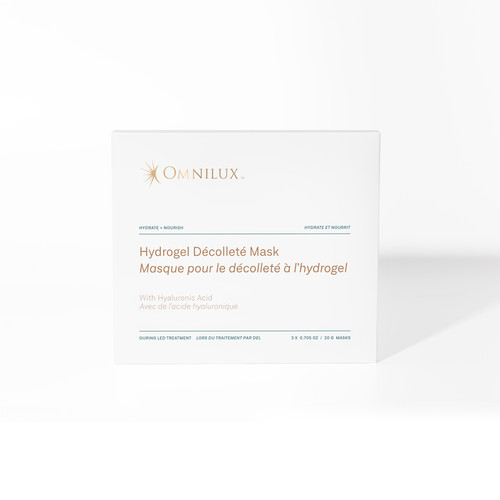 Omnilux Hydrogel Decollete Mask