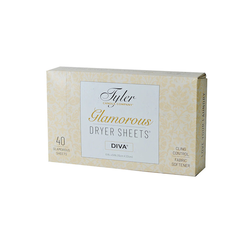 Tyler Candle Company Glamorous Dryer Sheets