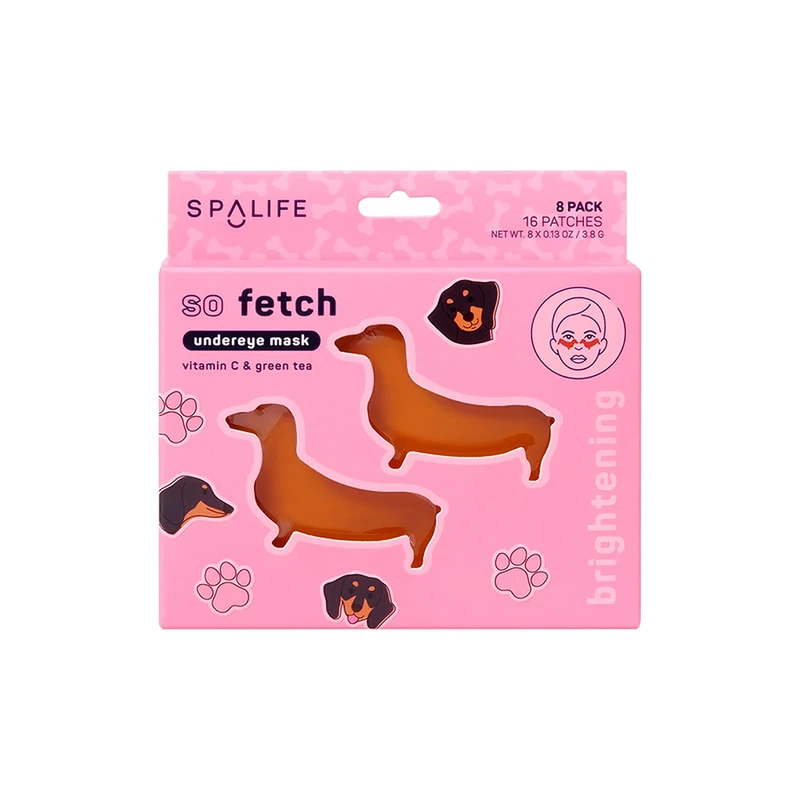 So Fetch Brightening Dachshund Eye Masks