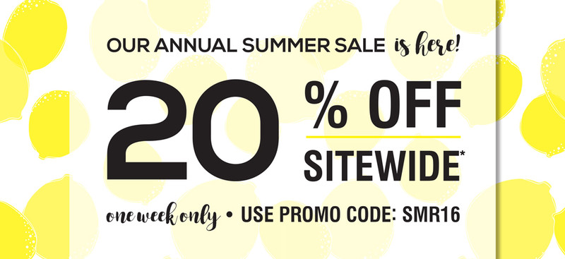 20 Reasons to Shop Our Annual Summer Sale