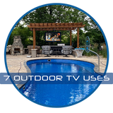 7 Outdoor TV Uses that aren’t Watching Sports