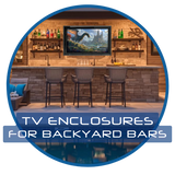 Backyard Bars and TV Enclosures: Match Made in Heaven?