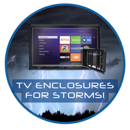 Hurricane-Ready Home Entertainment: an Outdoor TV Enclosure for Storm Winds