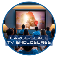 Awesome Large-Scale Outdoor TV Enclosures