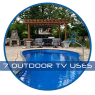 7 Outdoor TV Uses that aren’t Watching Sports