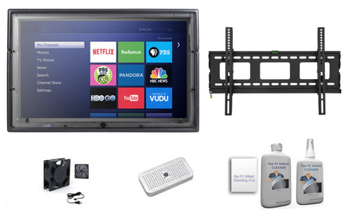 36-43 Inch Outdoor TV Enclosure Tilt Mount Ultimate Combo Kit-The TV Shield