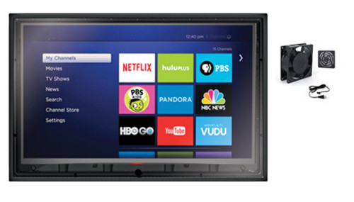 44-50 Inch Anti-Glare Outdoor TV Enclosure with Fan-The TV Shield