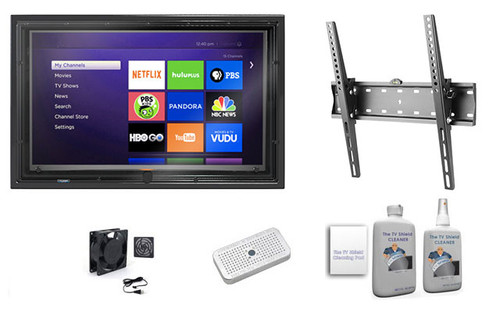 19-32 Inch Outdoor TV Enclosure Tilt Mount Ultimate Combo Kit-The TV Shield