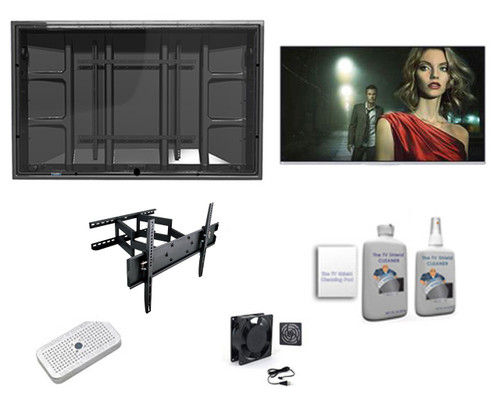 55" TCL QLED Smart TV and Outdoor AG TV Enclosure Ultimate Kit
