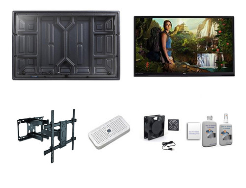 43" TCL TV and Outdoor TV Enclosure Ultimate Kit - The TV Shield