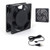Single 80mm Cooling Fan Kit for 19" thru 43" Enclosures (NOT for ES or PRO)
