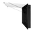 60-65 Inch Anti-Glare TV Enclosure, Fans and Full Motion Mount
