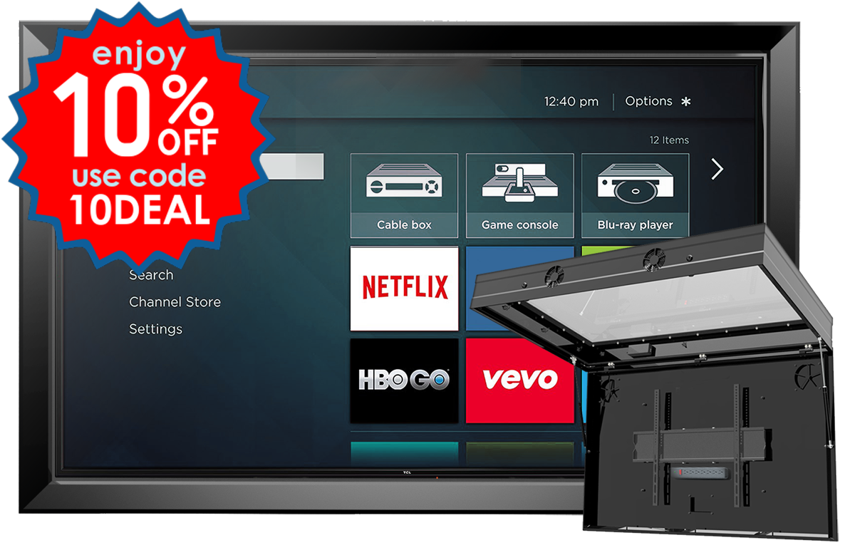 Outdoor TV Enclosure Heater