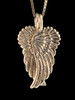 Guardian Angel wing charms - 14K gold