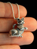 Pussycat Charm - Silver