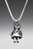 Alice in Wonderland Charm - Silver