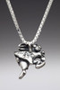 Alice - White Rabbit Charm - Silver