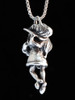 Captain Hook Charm - Silver