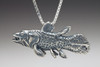 Coelacanth Charm - Silver