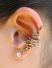 Bronze Snake Ear Cuff