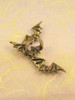 Bat Flock Ear Cuff - Bronze