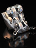 Henrietta Hippo Ring With Moonstones