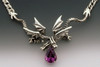 Eternity Dragons with Blue Topaz - Silver 