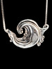 Sterling Silver Rip Curl Pendant
