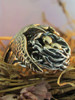 Bird and Bird Nest Ring - Silver and Bronze Version
