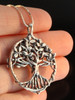Circle of Life Tree Pendant - Silver