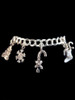 Sterling Silver Christmas Charm Bracelet