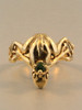 Enchanted Frog Prince Ring - 14k Gold