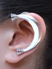 Celebrity Style - Crescent Ear Wrap with CZ's