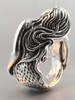 Sterling Silver Mermaid Ring