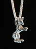 Classic Winnie the Pooh - Woozle  Charm - Silver