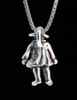 Classic Winnie the Pooh - Christopher Robin Charm - Silver