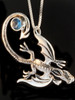 Balerion Dragon with Blue Topaz