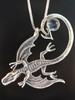 Balerion Dragon with Blue Topaz