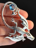 Balerion Dragon with Blue Topaz