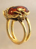 Opal Matrix Dragon Ring - 14k Gold - SOLD