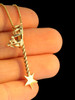 Fairy Crown and Magic Wand Charms - 14k Gold