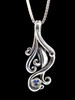 Cascade Waterfall Pendant with Moonstone