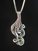 Cascade Waterfall Pendant with Peridot