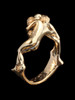 Kiss Ring - 14k Gold